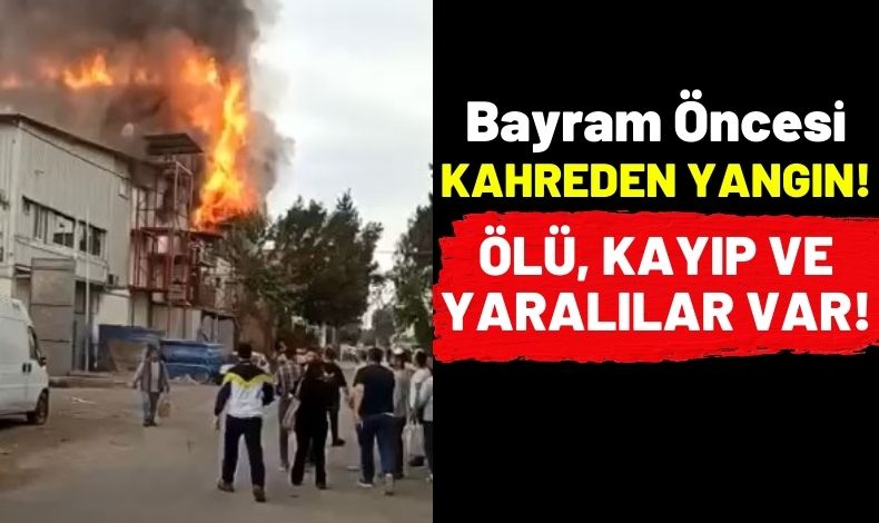 Bayram Öncesi Yangın Faciası Biri İtfaiye Eri Dört Kişi Öldü