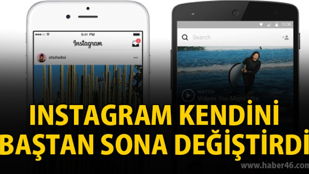 Instagram tasarım değişikliği büyük beğeni topladı
