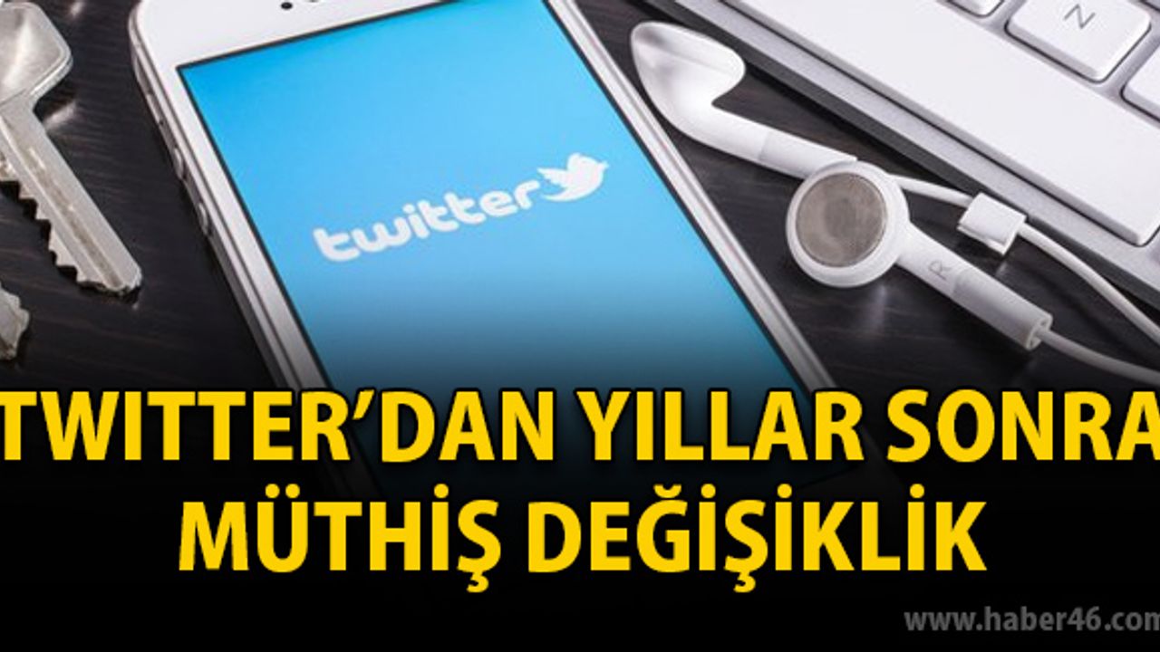 Twitter'ın aklına yıllar sonra gelen 140 karakter gelişmesi