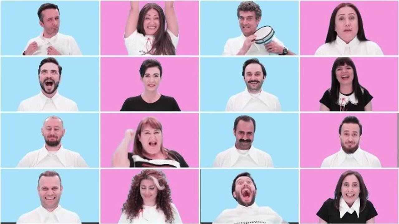 40'a yakın ünlü bu klipte buluştu! Şeyla Halis kimdir?