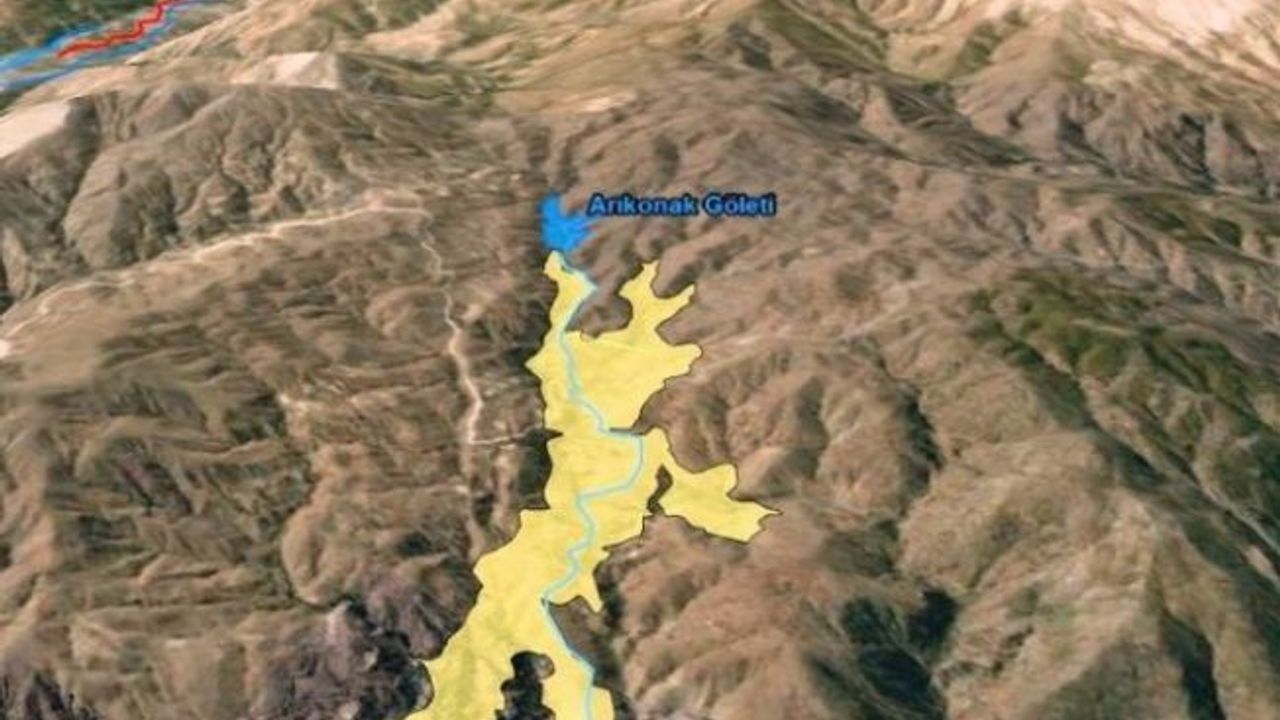 Adıyaman Sincik Arıkonak göleti ve sulama işinin ihalesi yapıldı