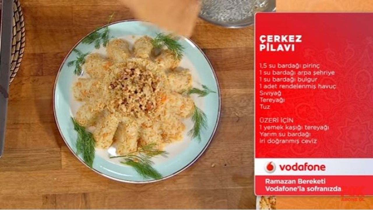 Pınar Altuğ ile Ramazan Lezzetlerinde Çerkez Pilavı Tarifi