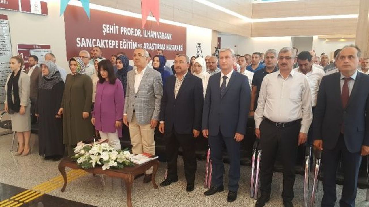 15 Temmuz’da şehit olan Prof. Dr. İlhan Varank isminin verildiği hastanede anıldı