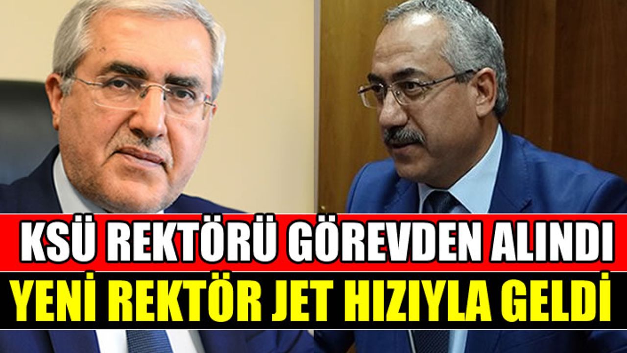 KSÜ Rektörlüğüne Prof. Dr. Niyazi Can Atandı