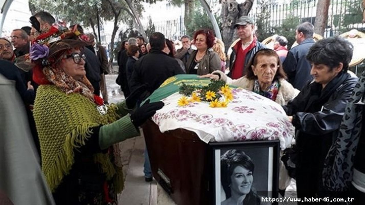 'Kaynanalar' dizisinin 'Tijen’i Sevda Aydan'a son yolculuğuna uğurlandı