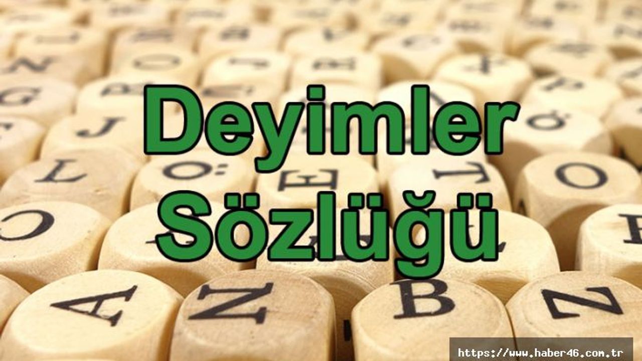 Hangisi geçici bir çözümle durumu kurtarmış görünmek anlamındaki bir deyimdir?