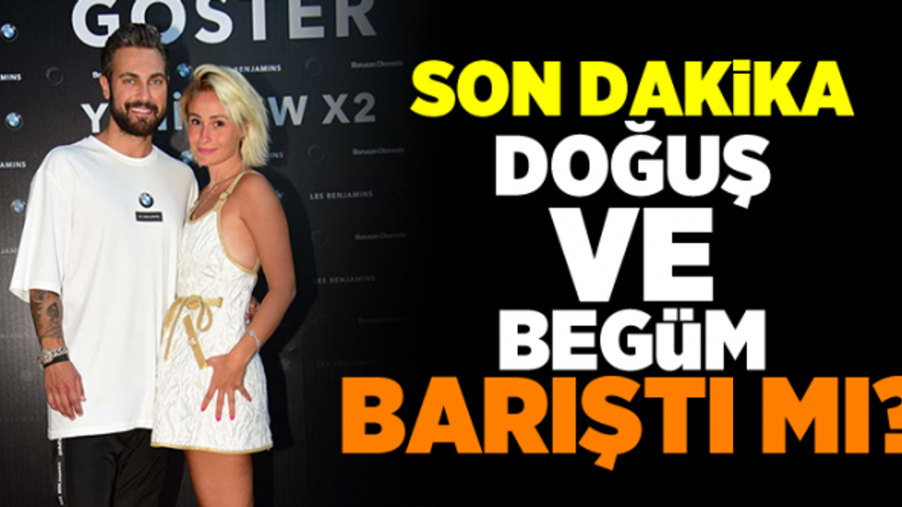 Yasak aşk iddiası ile boşanan Doğuş Çabakçor ve Begüm Yücel Barıştı mı?