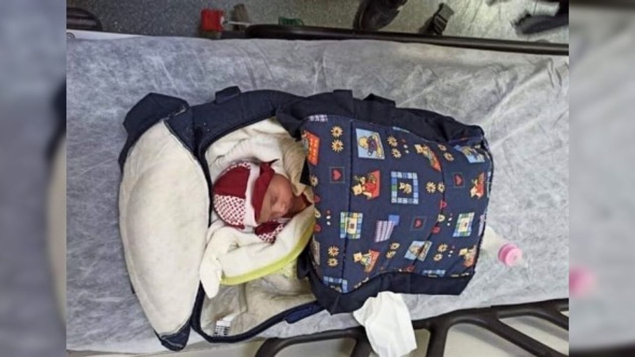 Osmaniye'de apartman girişinde kız bebek bulundu!