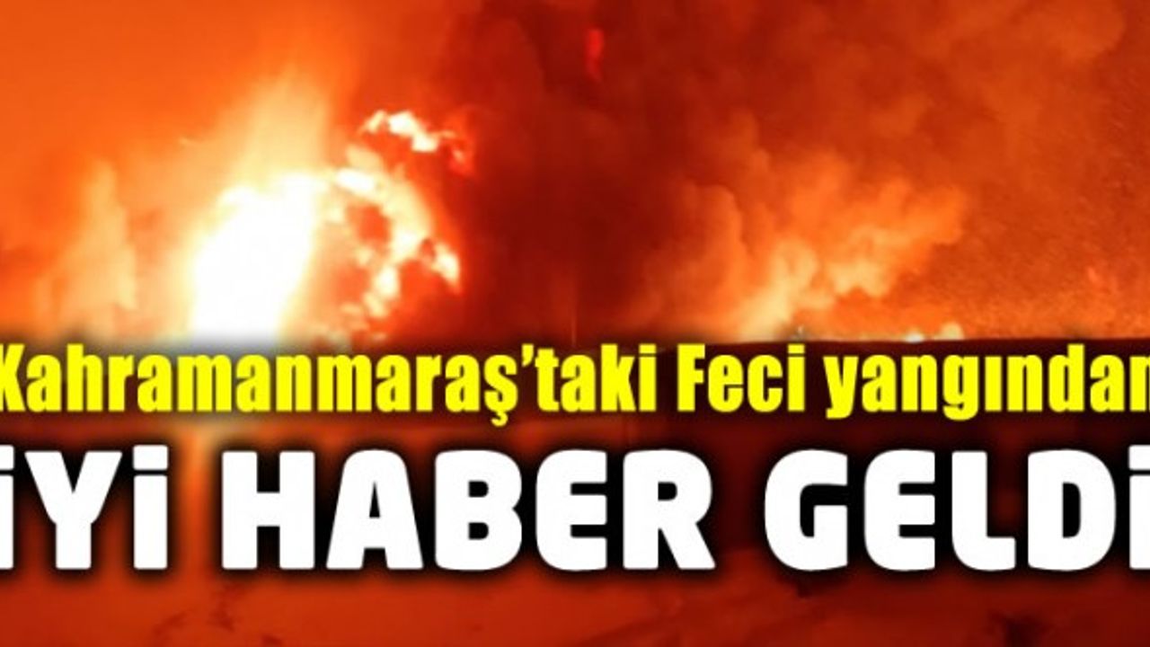 Kahramanmaraş'ta petrol boru hattında patlama sonucu çıkan yangın söndürüldü