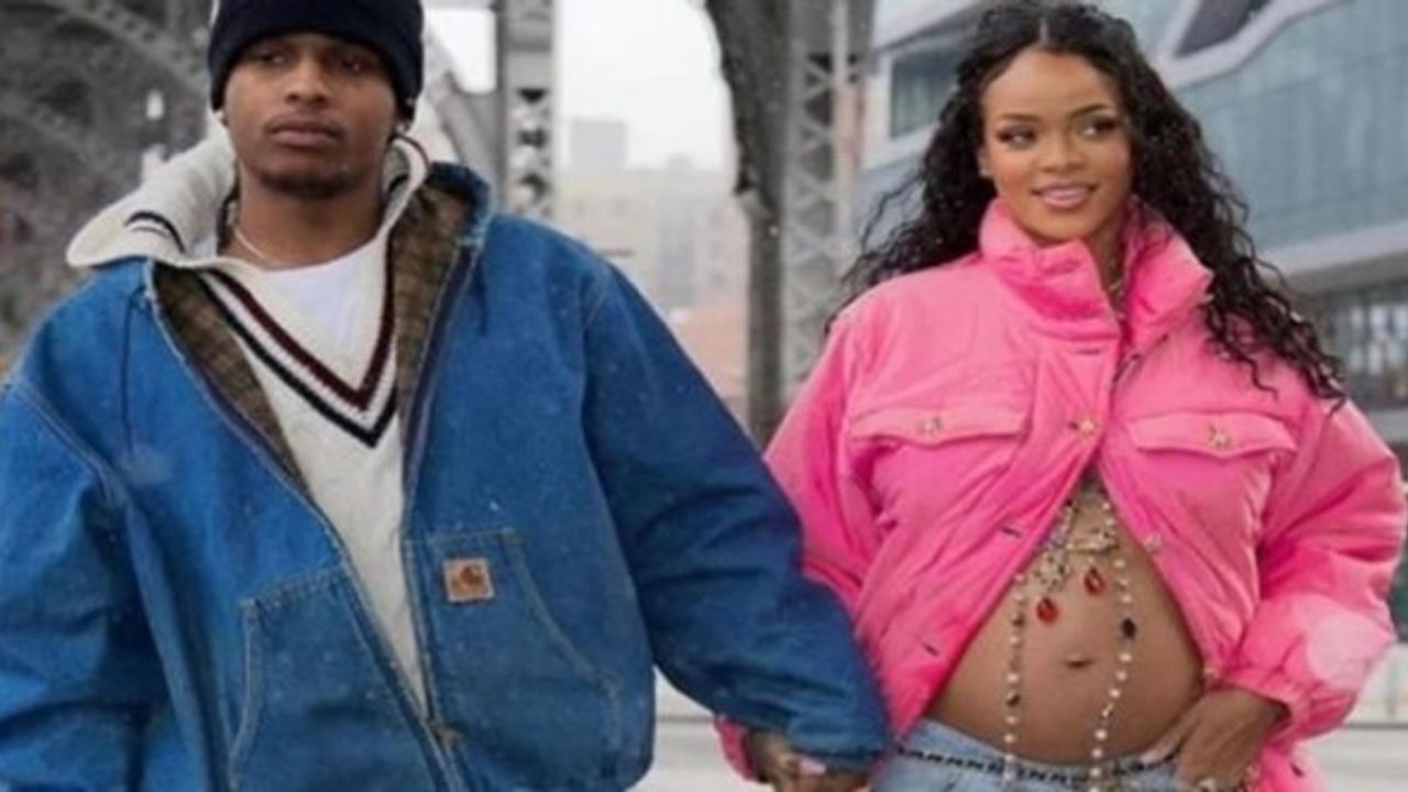 Rihanna'nın hamilelik fotoğrafları sosyal medyayı salladı! Rihanna kimden hamile?