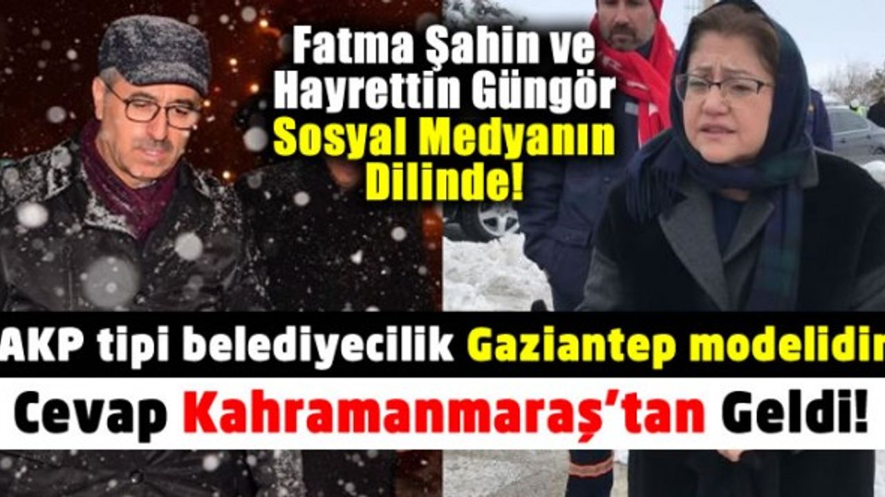 Yarkadaş: AKP tipi belediyecilik Gaziantep modelidir! Kahramanmaraş'ı da ekleyin