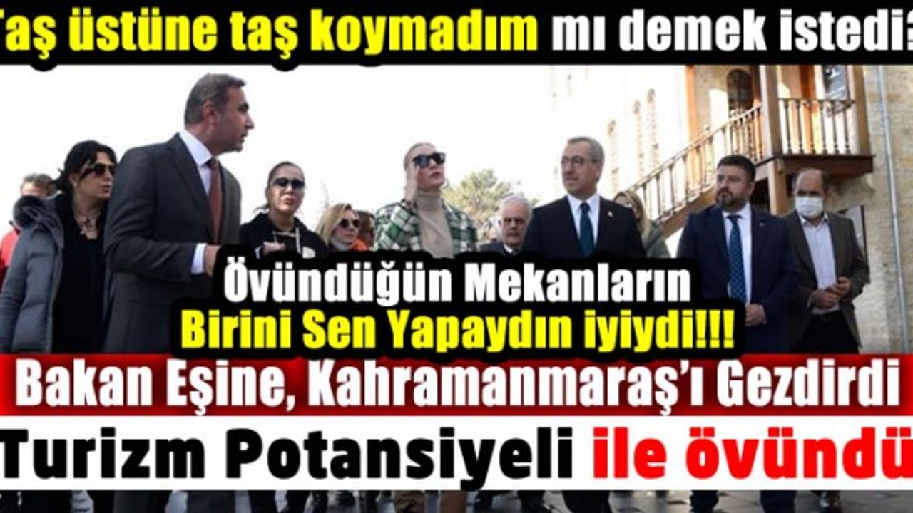 Başkan Güngör kendinden öncekilerin yaptıklarıyla övündü! Turizm Potansiyelimiz Daha da Artacak
