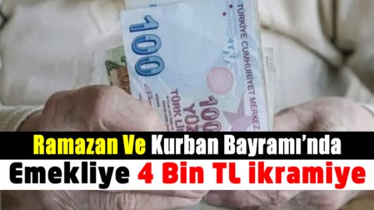 Emeklilere bayram ikramiyesi için çalışmalar başladı. Son kararı Cumhurbaşkanı duyurucak.