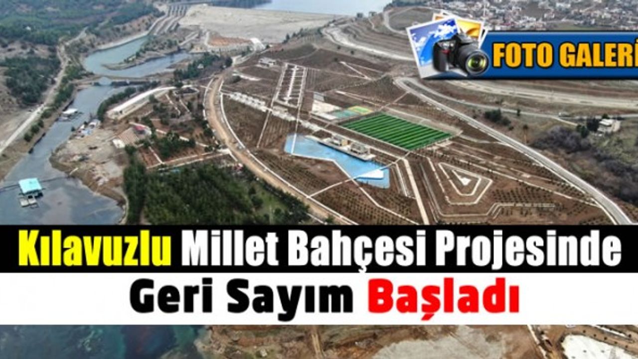 Kılavuzlu Millet Bahçesi projesinde sona gelindi. Güngör: 'Çok güzel bir tesis olacak' dedi
