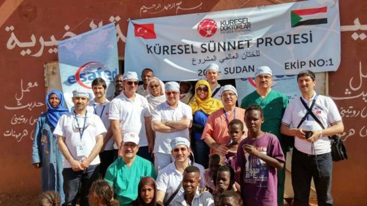 Küresel Doktorlar, Afrika’da 10 günde 3500 çocuğu sünnet etti
