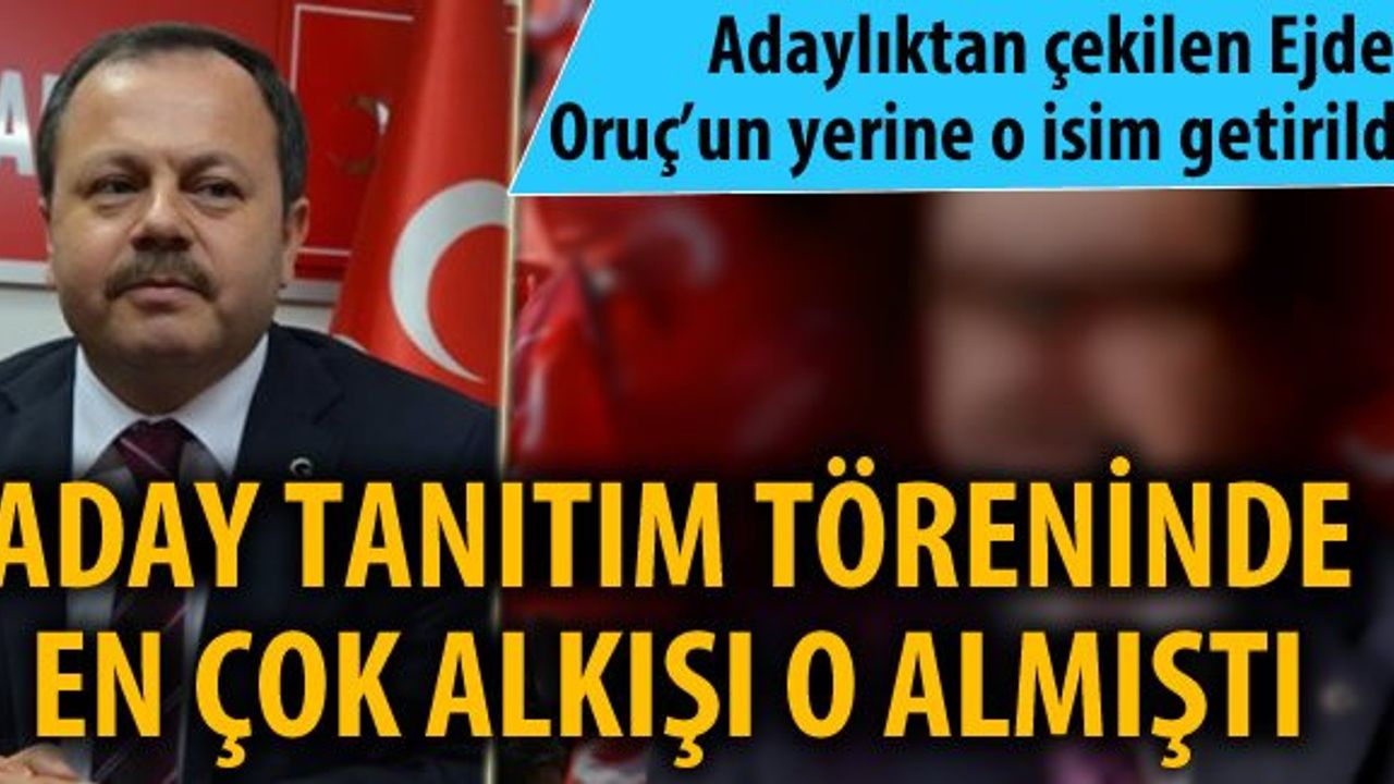 MHP'de Ejder Oruç'un yerine Mehmet Akif Kütükçü