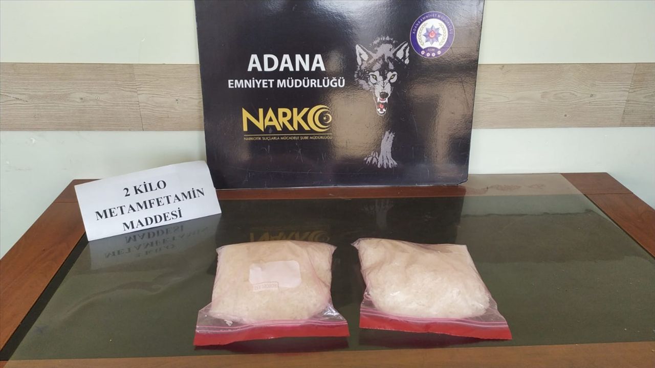Adana'da Bir Kamyonette 2 Kilogram Metamfetamin Ele Geçirildi!