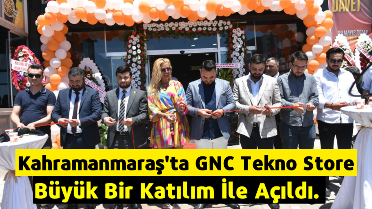 Tuğba Özay, GNC Tekno Store’nin açılışını gerçekleştirdi