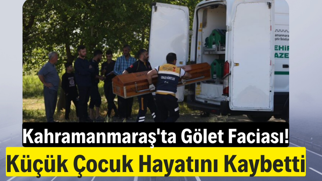 Kahramanmaraş'ta Sulama Kanalına Düşen 4 Yaşındaki Çocuk Kurtarılamadı!