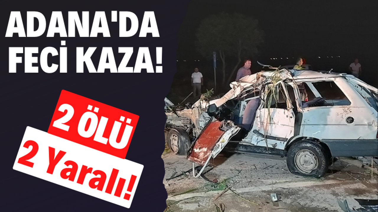 Adana'da Feci Kaza: Otomobilin Dere Yatağına Devrilmesi Sonucu 2 Kişi Hayatını Kaybetti!