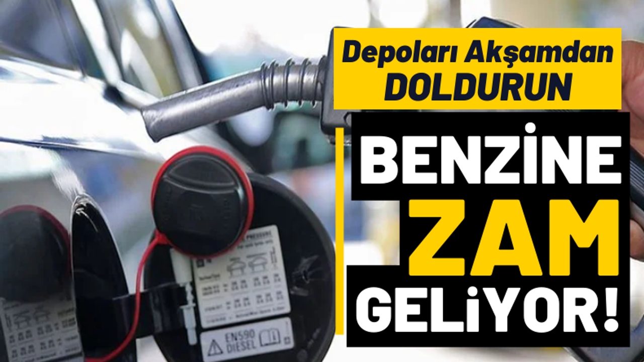 Benzin fiyatlarına 11 Mayıs Çarşamba 1 lira 12 kuruş zam geliyor