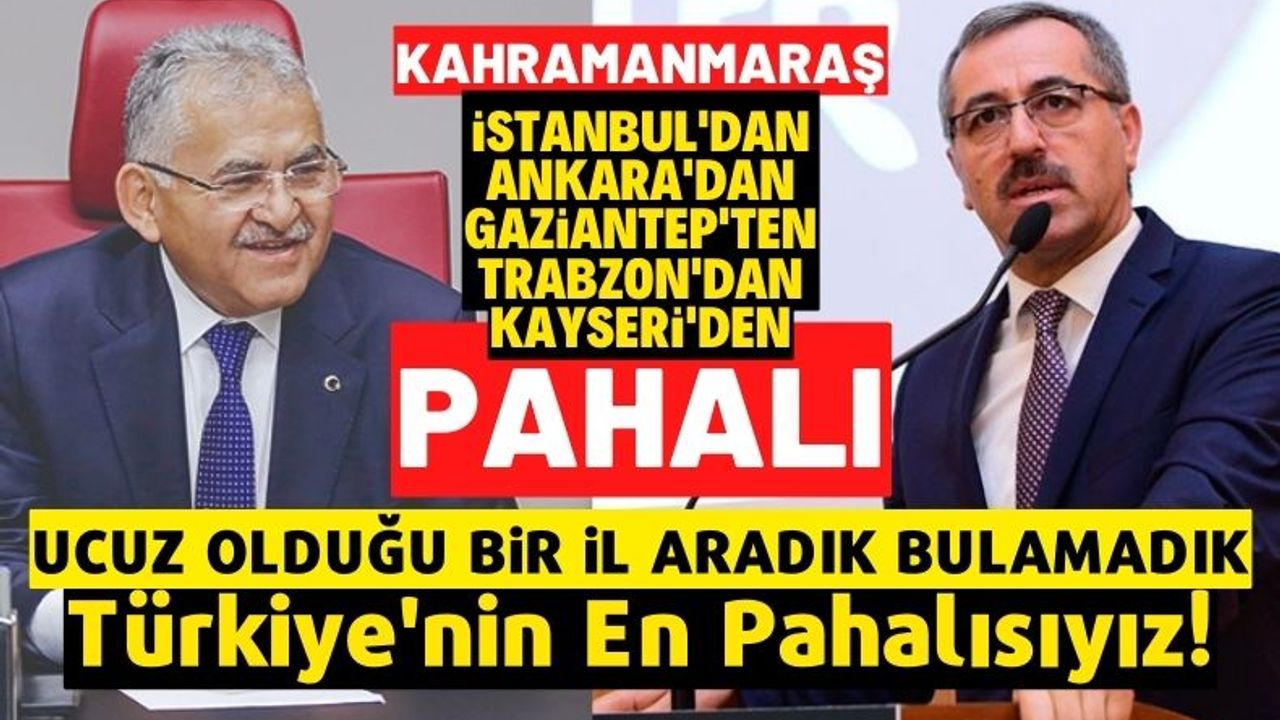 Kahramanmaraş'ta toplu taşıma ücretleri Kayseri'yi de katladı