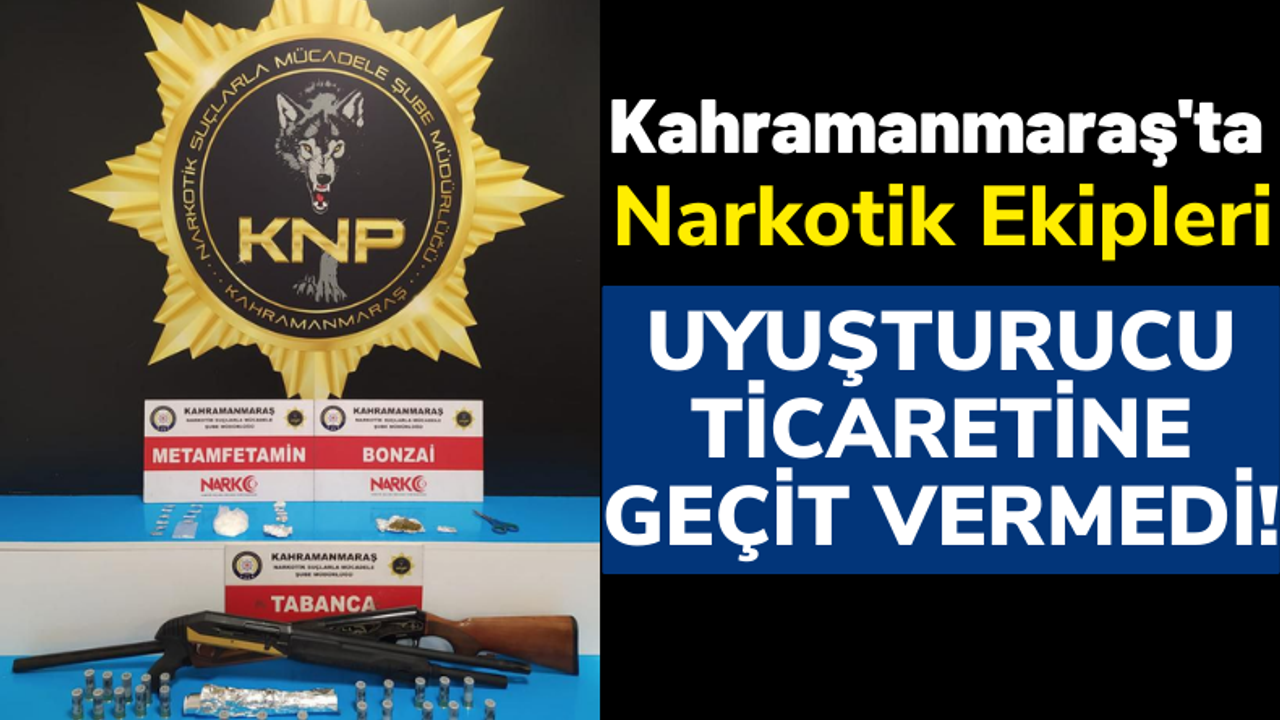 Kahramanmaraş'ta Zehir Tacirlerine Operasyon: 4 Kişi Tutuklandı!