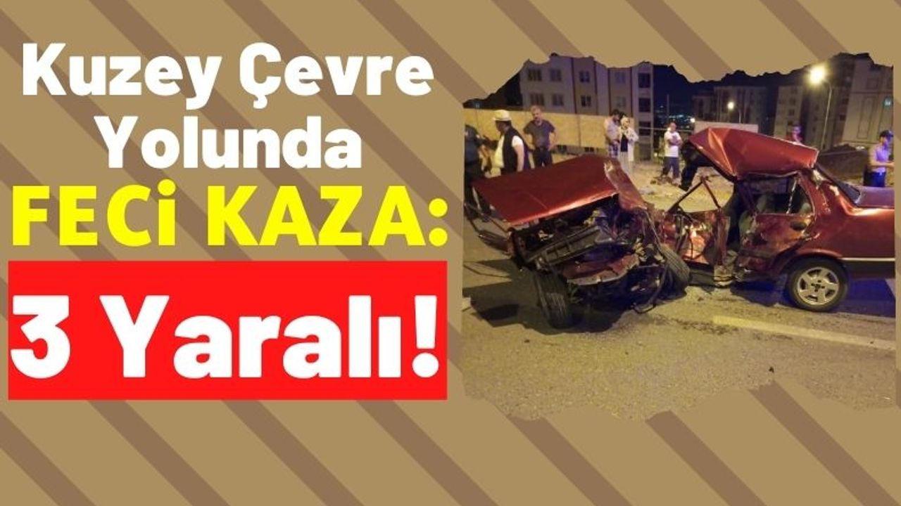 Kahramanmaraş'ta Korkunç Kaza: Otomobil İkiye Bölündü!