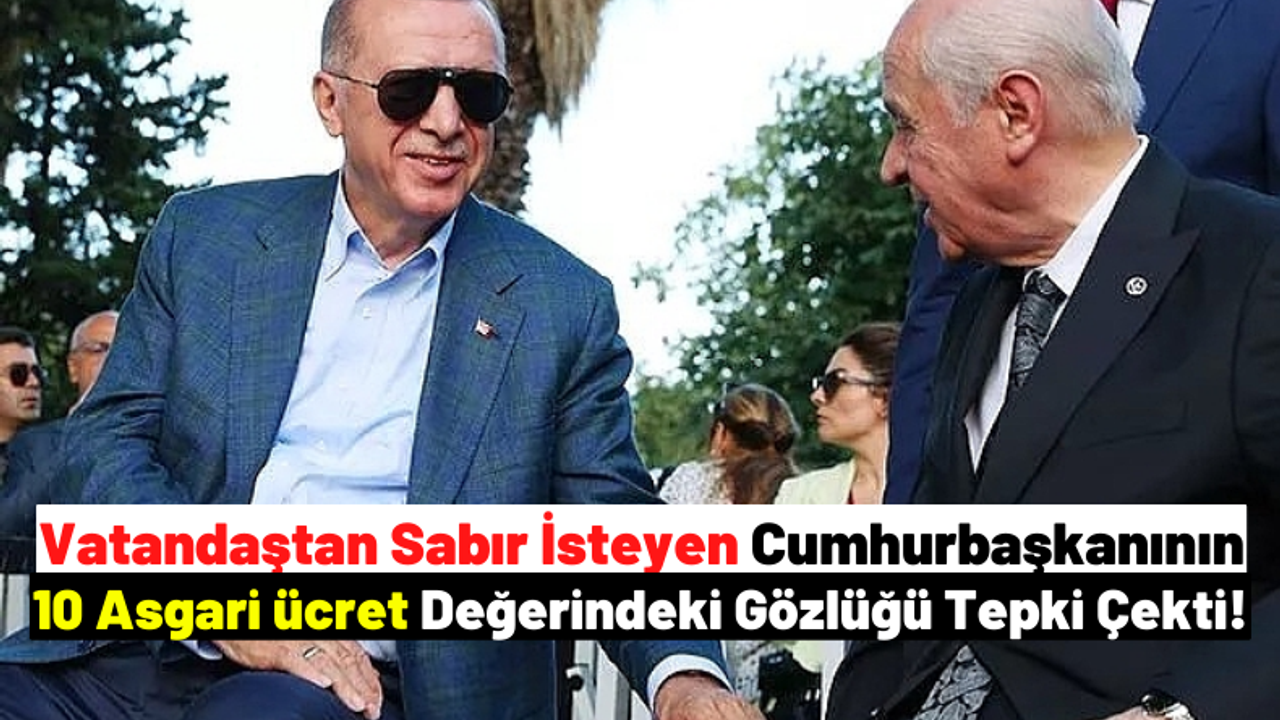 Cumhurbaşkanı Erdoğan'ın 55 Bin Liralık Güneş Gözlüğü Tepki Çekti!