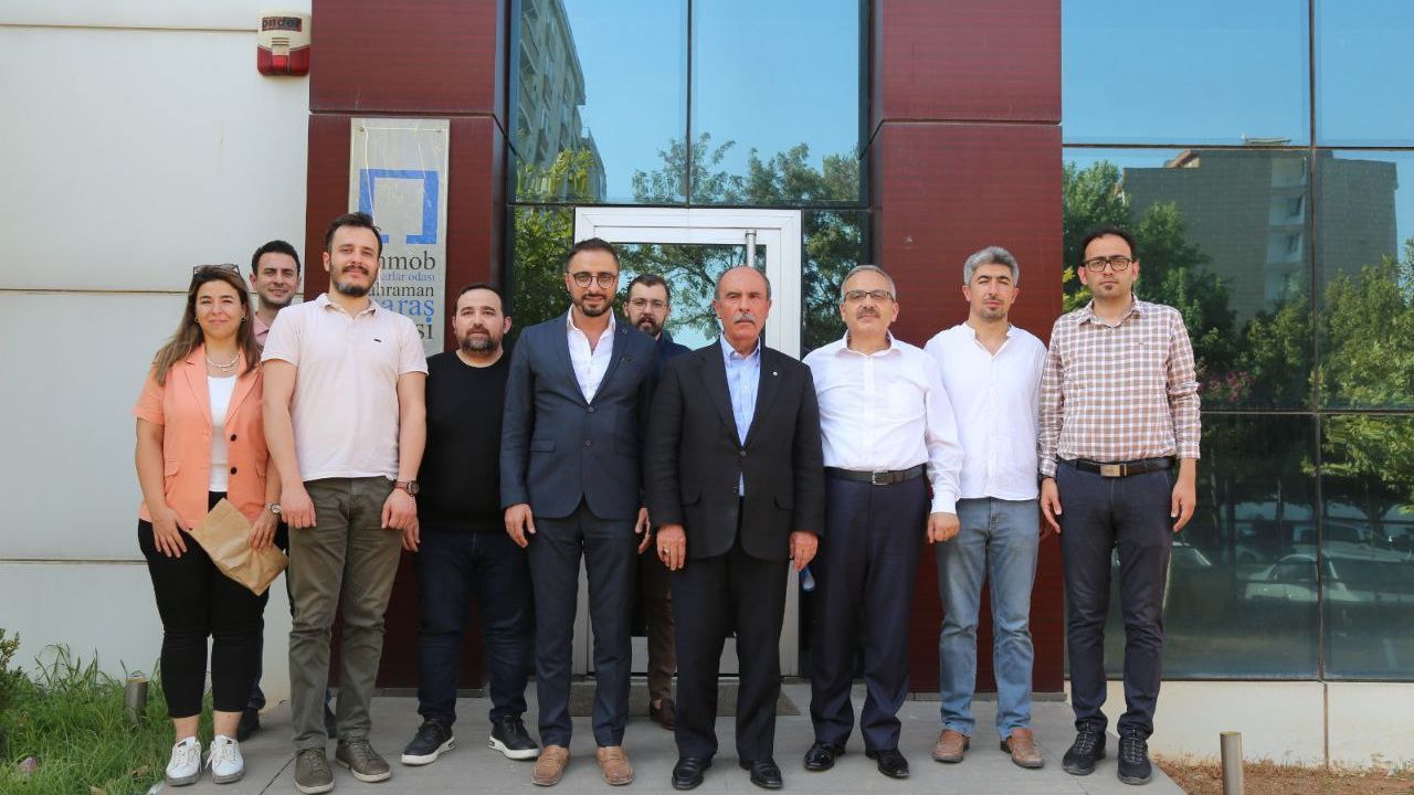 KMTSO Başkanı Şahin Balcıoğlu’dan seri ziyaret