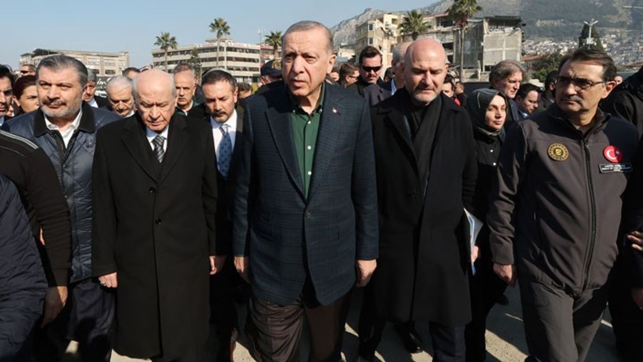 Cumhurbaşkanı Erdoğan: 'Kahramanmaraş'ın yaklaşık üçte biri oturulamaz halde'