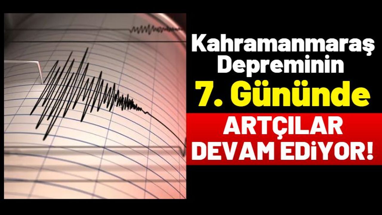 Kahramanmaraş 4.6 Büyüklüğünde Depremle Bir Kez Daha Sarsıldı!