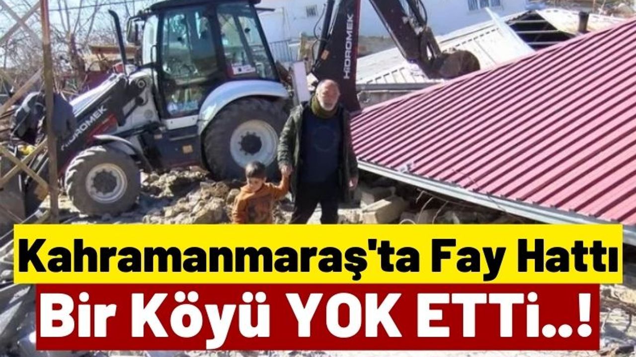 Kahramanmaraş'ta Acı Tablo: Kuyumcular Köyü Yok Oldu!