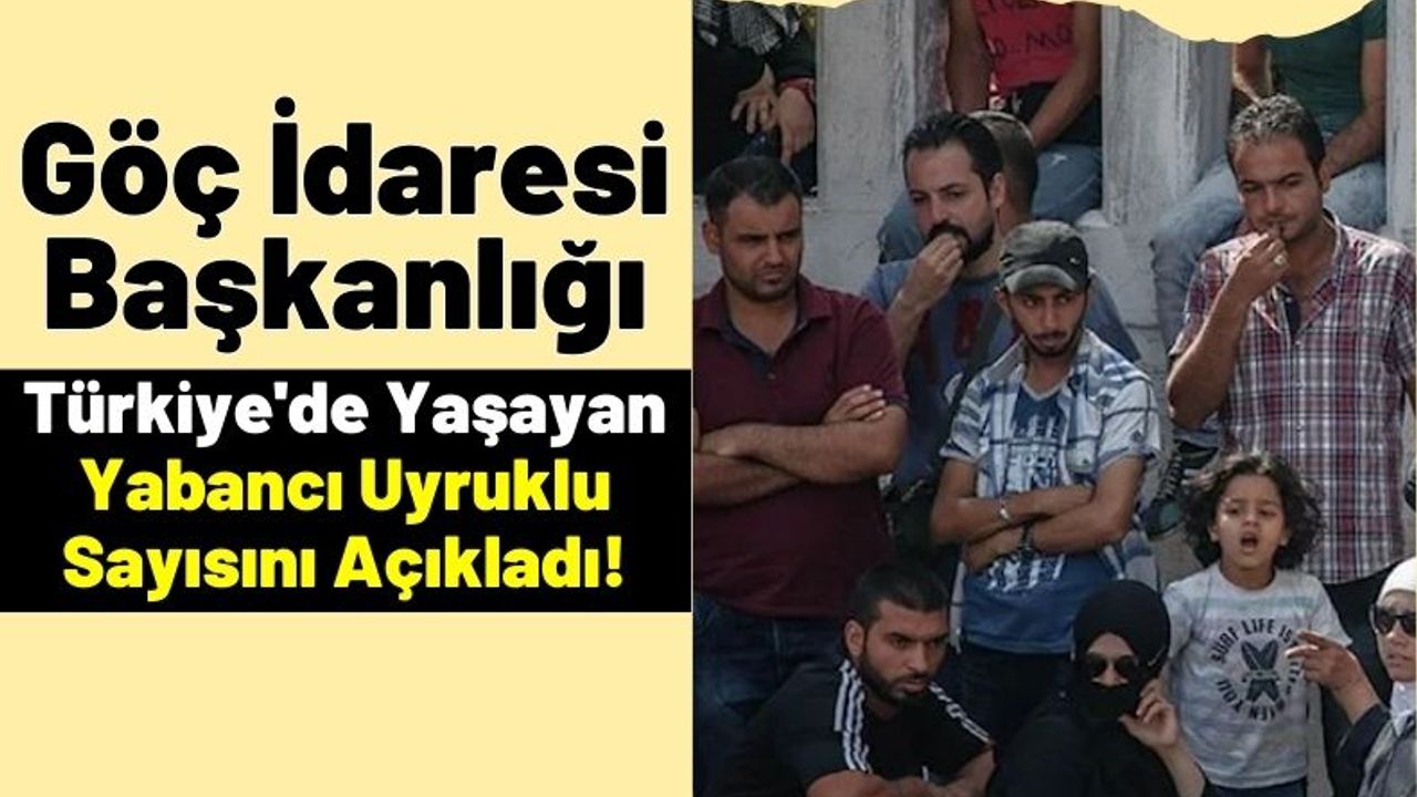Göç İdaresi Açıkladı: Türkiye'de Yaklaşık 5 Milyon Yabancı Uyruklu Yaşıyor!