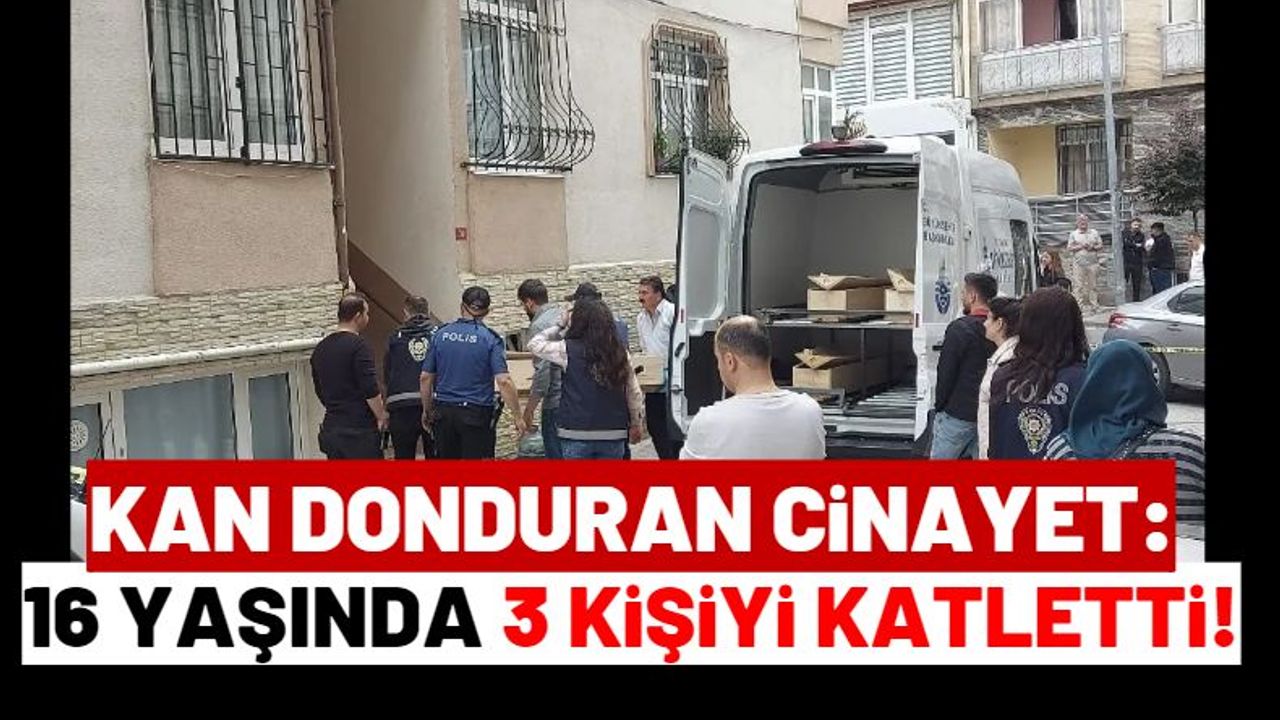 İstanbul'da Vahşet: Annesini, Ablasını Ve Komşusunu Öldürdü!
