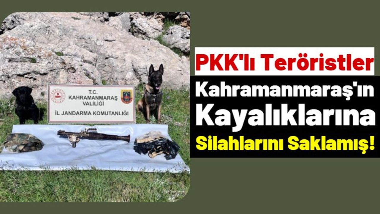 Kahramanmaraş'ta PKK Terör Örgütüne Ait Roketatar Ele Geçirildi!