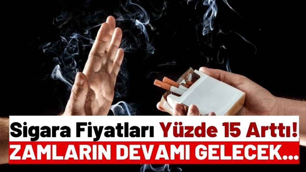 Sigara Fiyatlarına Beklenen Dev Zam Geldi: 5 Lira Birden Pahalandı!