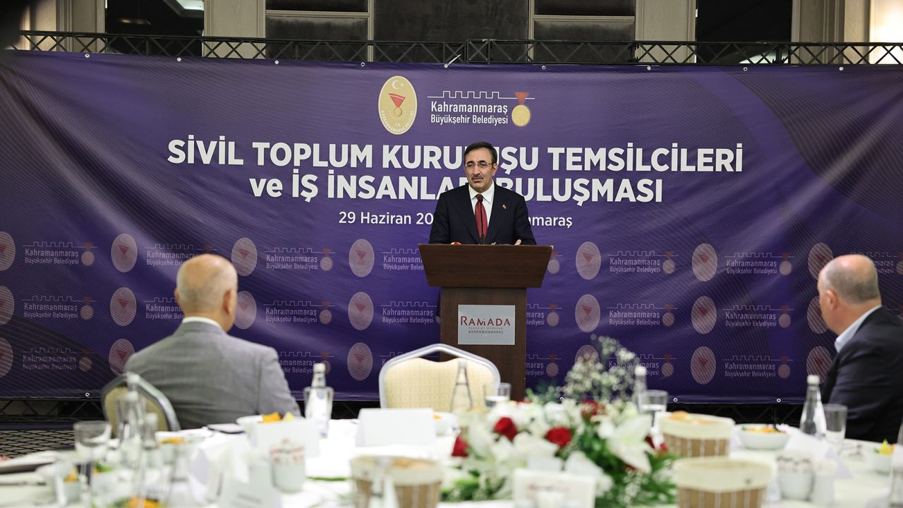 Cevdet Yılmaz: 'Kahramanmaraş, Türkiye Yüzyılı’nda Yükselecek'