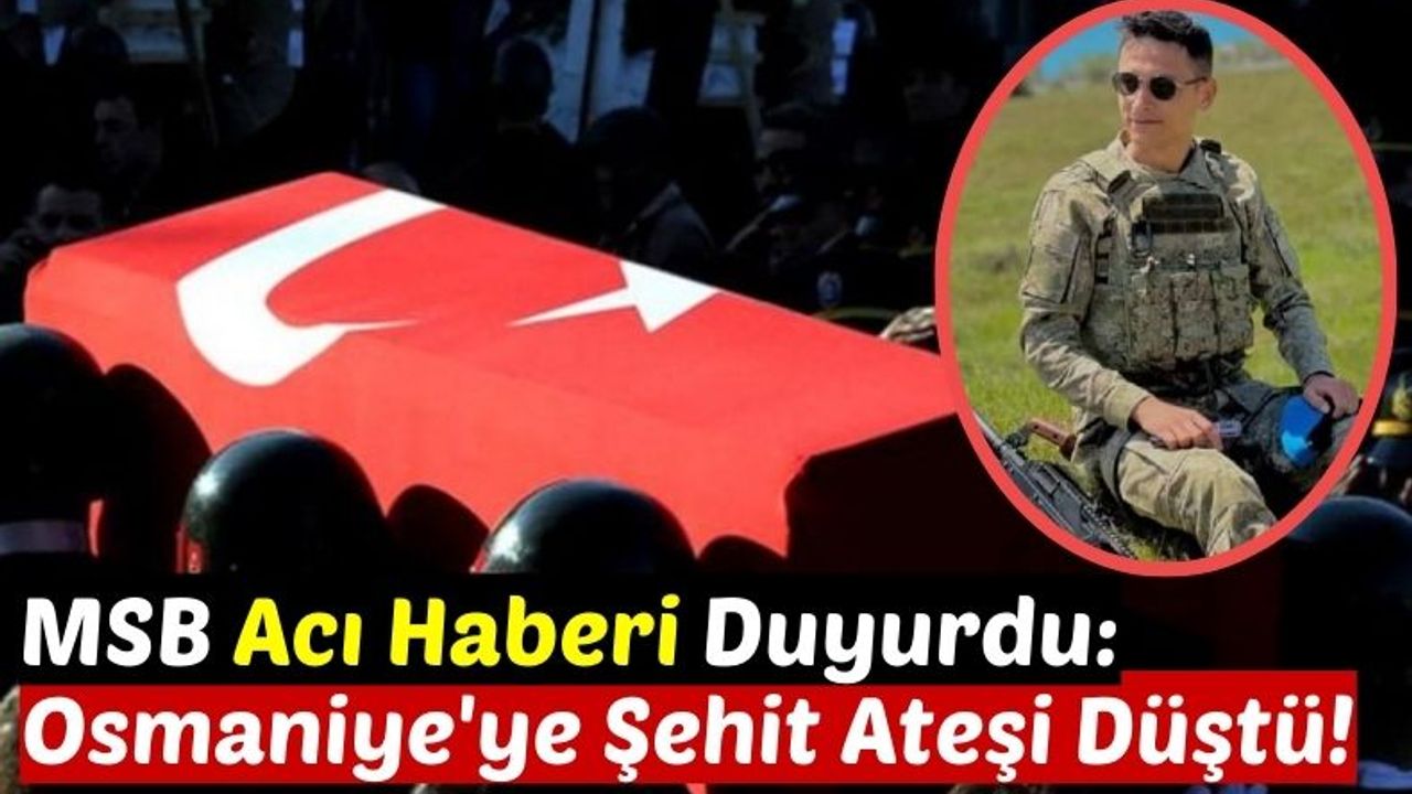 Piyade Sözleşmeli Er Mehmet Can Hain Saldırıda Şehit Düştü!