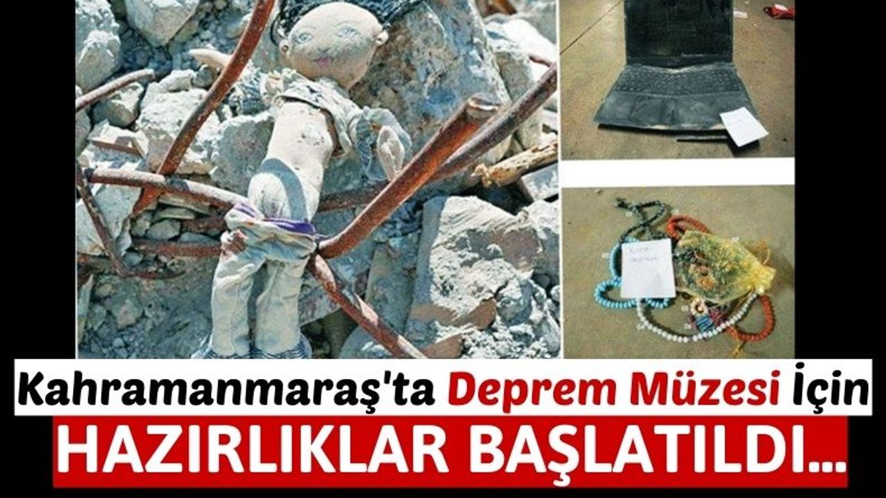 Kahramanmaraş'ta Acı Müzesi: Depremin Sembolü Ebrar Sitesi'nin Yerine Açılacak!