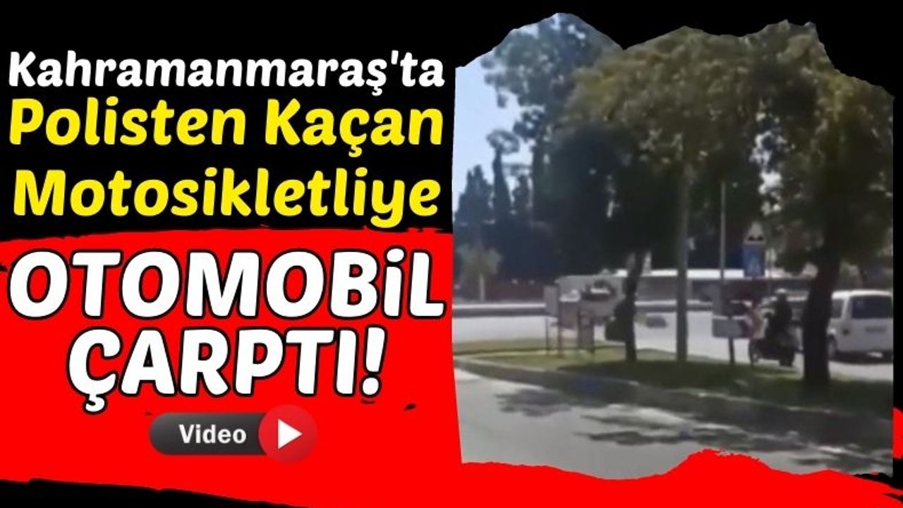 Kahramanmaraş'ta Dur İhtarına Uymayan Motosikletli Hastanelik Oldu!