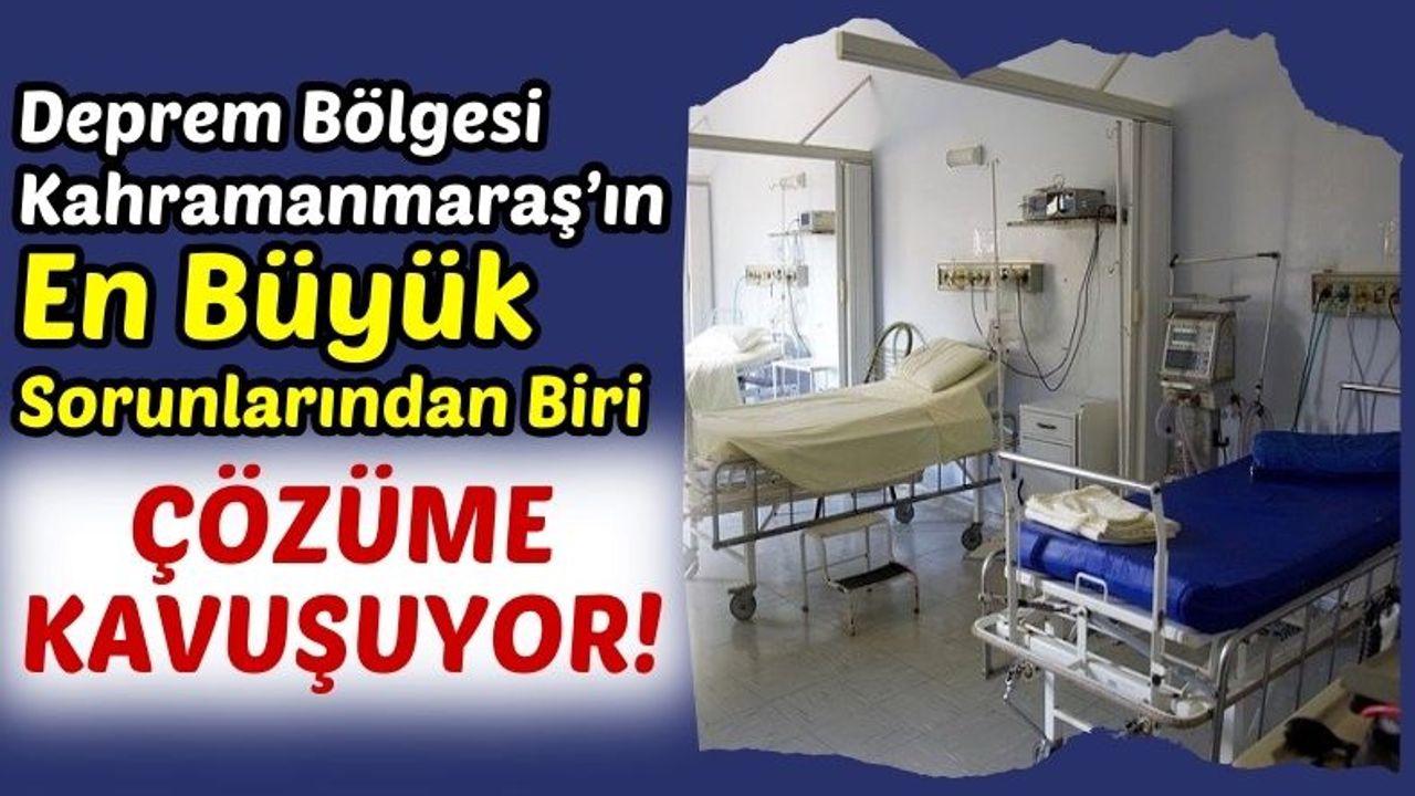 Beklenen Müjde Sonunda Geldi! Kahramanmaraş'a 5 Hastane İnşa Edilecek!