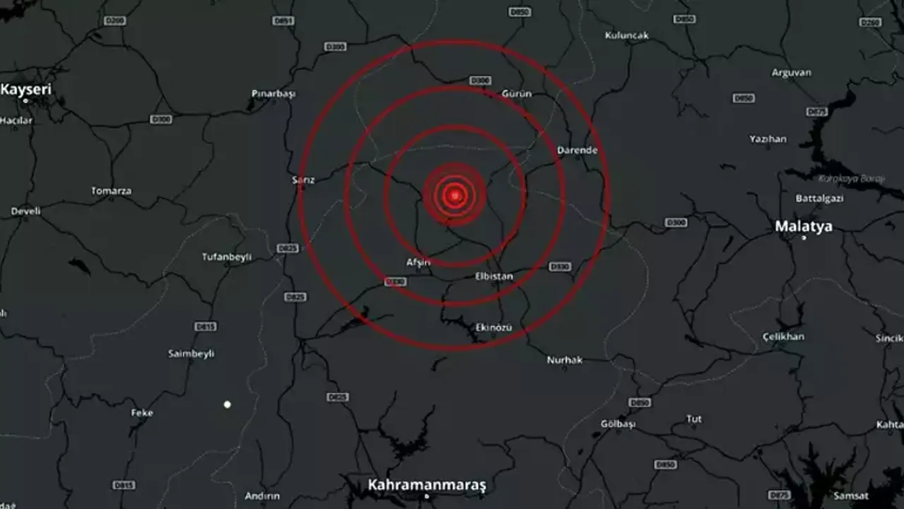 Kahramanmaraş'ta Sabaha Karşı Artçı Deprem!