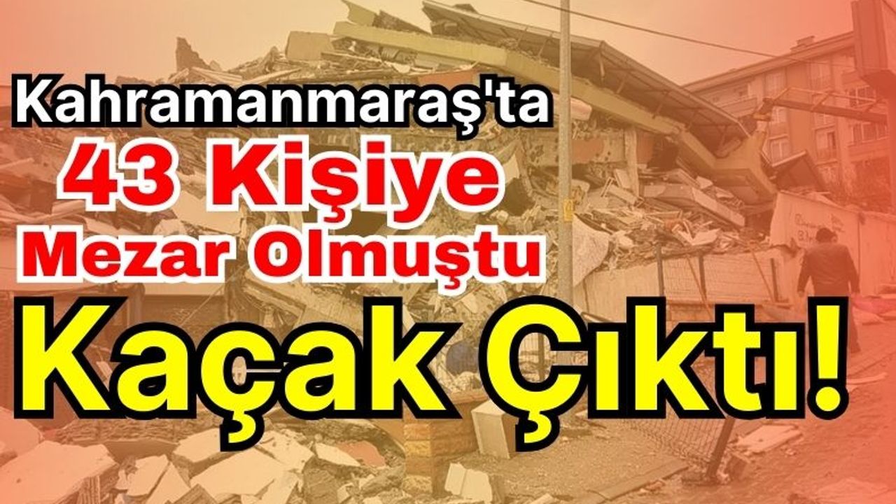 Kahramanmaraş'ta Said Bey Sitesi Davası: Kaçak Yapılaşma Doğrulandı!