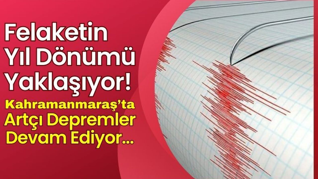 Kahramanmaraş'ta Ardı Ardına Depremler: 3.7 ve 3.6 İle Sallandı!