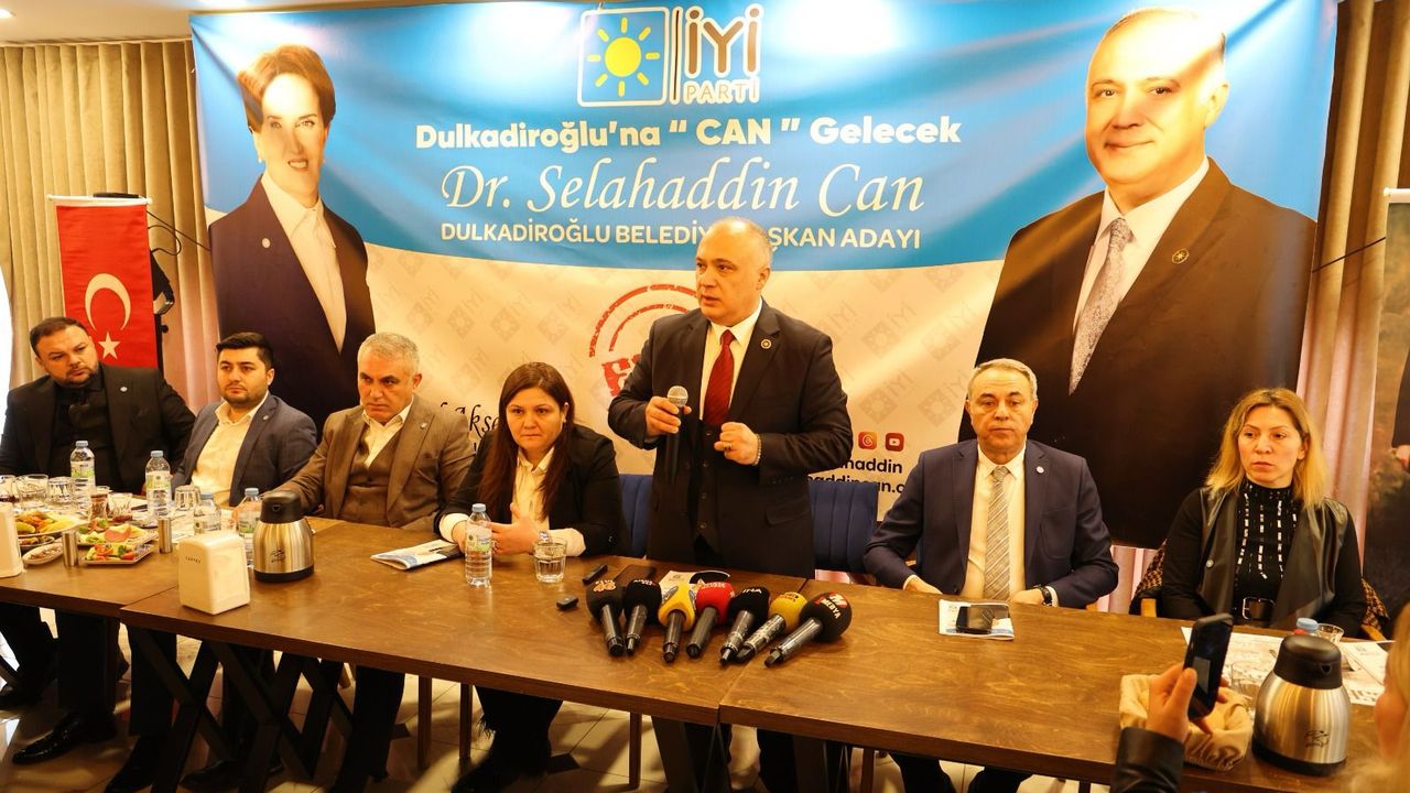 Kahramanmaraş'a Yenilik ve Hizmet Vadeden İYİ Parti Adayı: Dr. Selahaddin Can!
