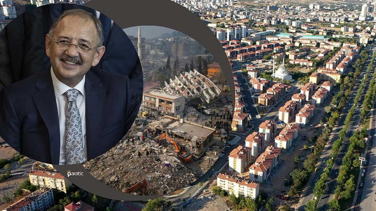 Bakan Özhaseki: Kahramanmaraş Depremlerinden Sonra İyileştirme Çalışmaları Devam Ediyor