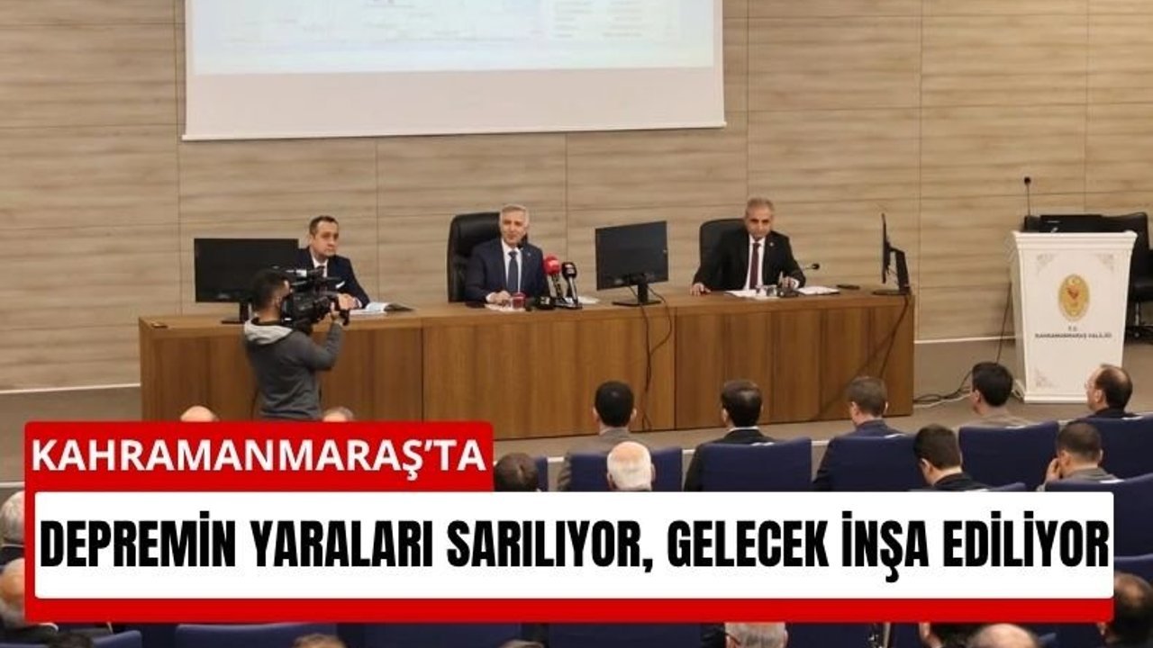 Kahramanmaraş’ta Konteyner Kentler Yıl Sonunda Tarih Oluyor