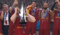 Galatasaray EuroCup 2015-2016 Şampiyonluk Kupası töreni izle - 27 Nisan 2016