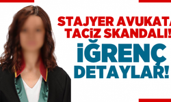 Stajyer avukata, taciz iddiası!